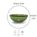 Handmade Ceramic Bowl Mexican Green 15cm-4