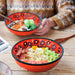 Handmade Ceramic Bowl Mexican Red 15cm-3