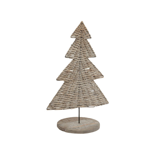 The Noel Collection Wicker Tree Ornament