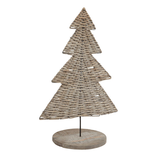 The Noel Collection Large Wicker Tree Ornament