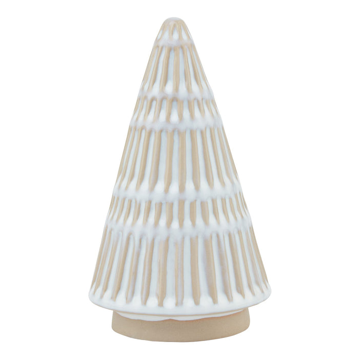 Large Ceramic White Christmas Tree Ornament