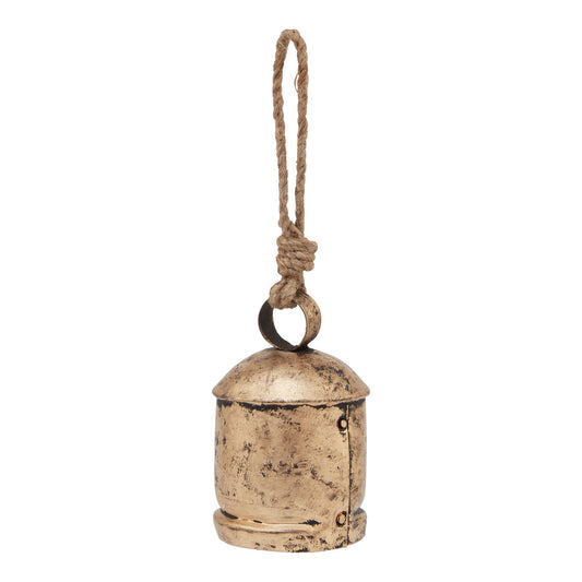 Antique Gold Bell Bauble