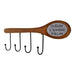 26cm Wooden Spoon With Hooks - Kozeenest