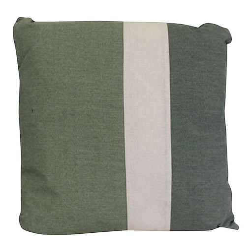 3 Panel Green Square Scatter Cushion, Eucalyptus Range - Kozeenest