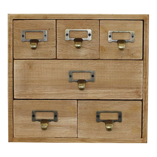 6 Drawer Storage Unit, Trinket Drawers - Kozeenest