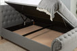 Castello King Side Ottoman Bed-5