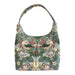 V&A Licensed Strawberry Thief Grey - Hobo Bag-0