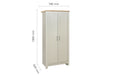 Highgate 2 Door Wardrobe-6