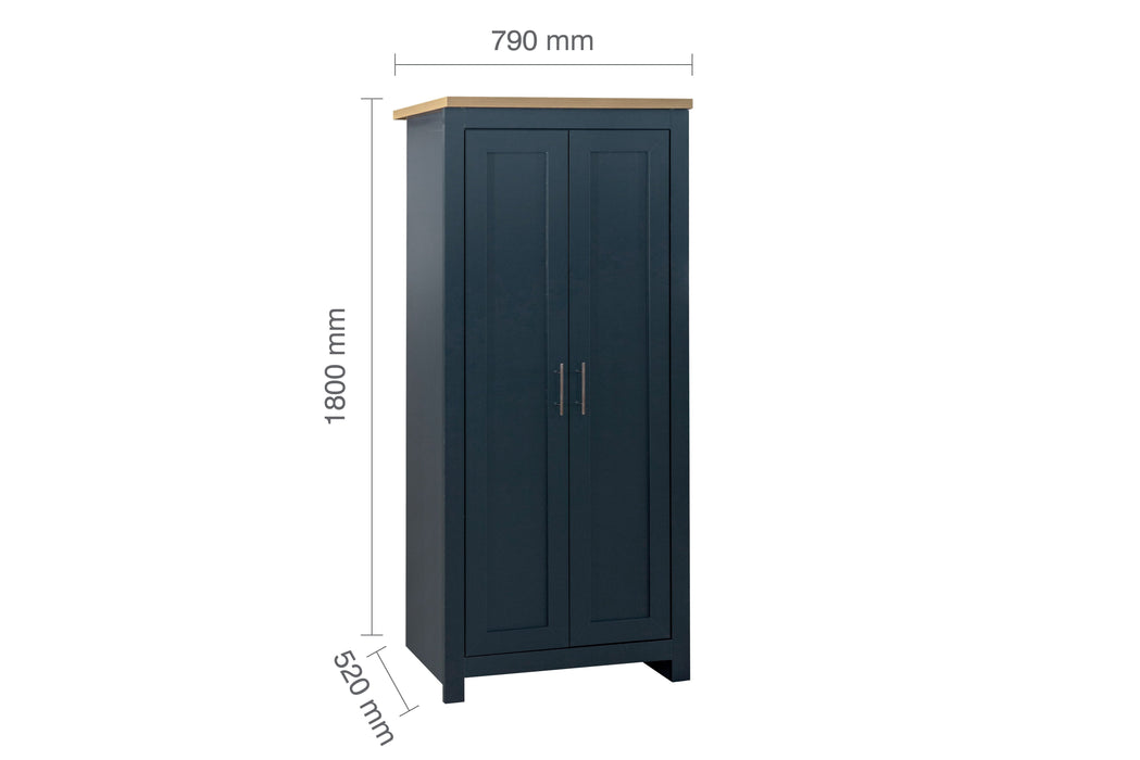 Highgate 2 Door Wardrobe-6