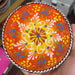 Handmade Ceramic Bowl Mexican Orange 12cm-0