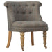 Small Multi Tweed Accent Chair-11