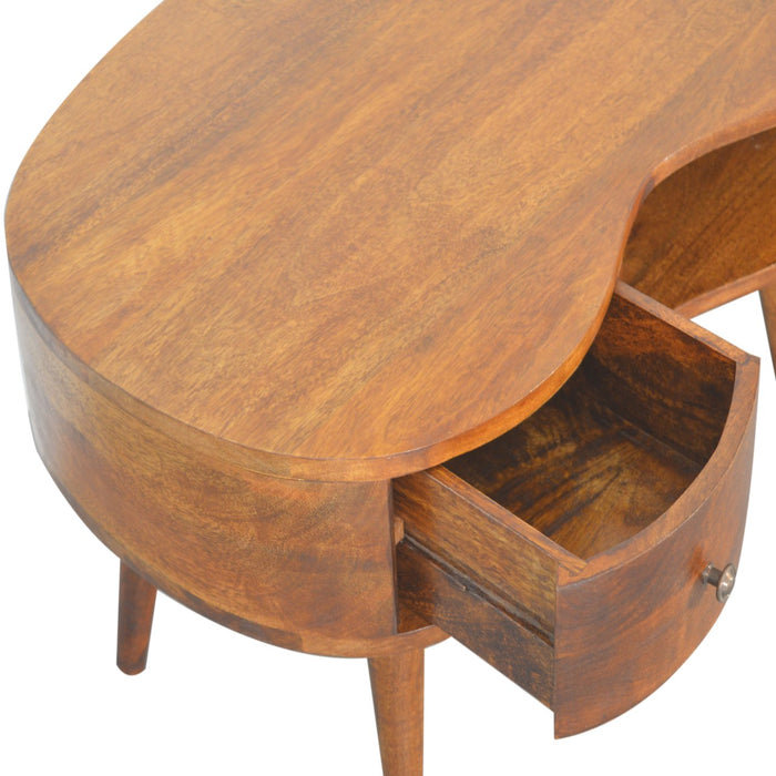 Chestnut Wave Coffee Table-4