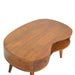 Chestnut Wave Coffee Table-5