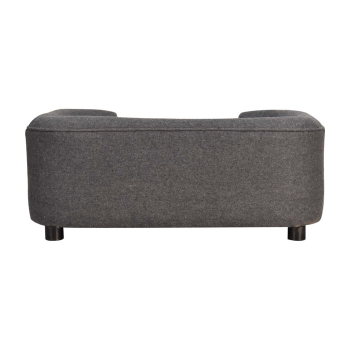 Battleship Tweed Pet Sofa Bed-9