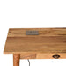 2 Drawer Cable Writing Desk-11