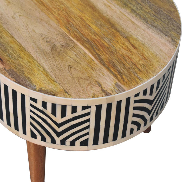 in3384 edessa bone inlay coffee table