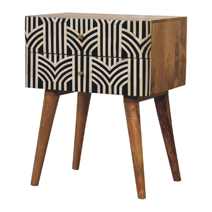 in3391 edessa bone inlay bedside