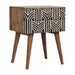 in3391 edessa bone inlay bedside