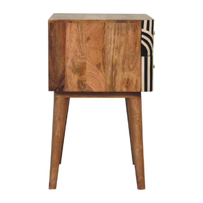 in3391 edessa bone inlay bedside