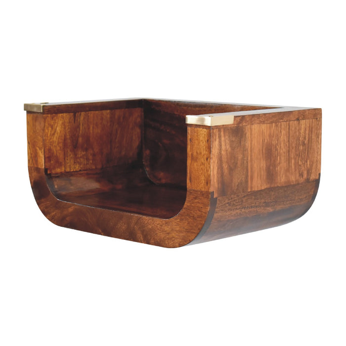 in3458 indira chestnut floating bedside