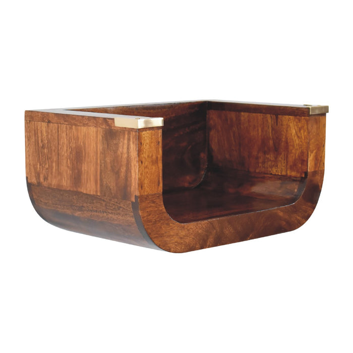 in3458 indira chestnut floating bedside