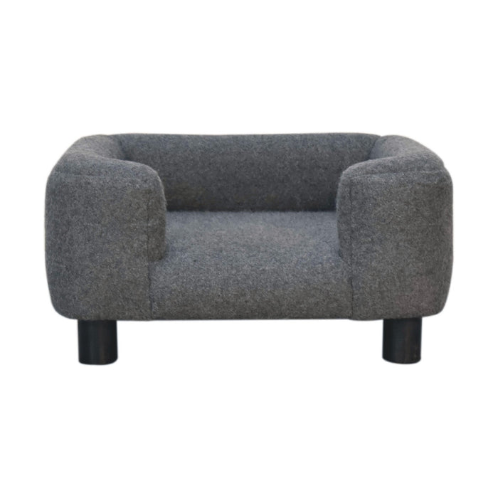 in3533 mini battleship tweed pet sofa bed