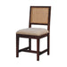 in3587 rattan boucle chestnut chair