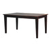 in3588 chestnut dining table