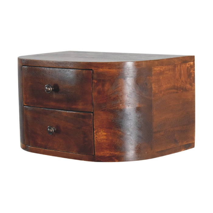 in3594 lunar 2 drawer floating bedside