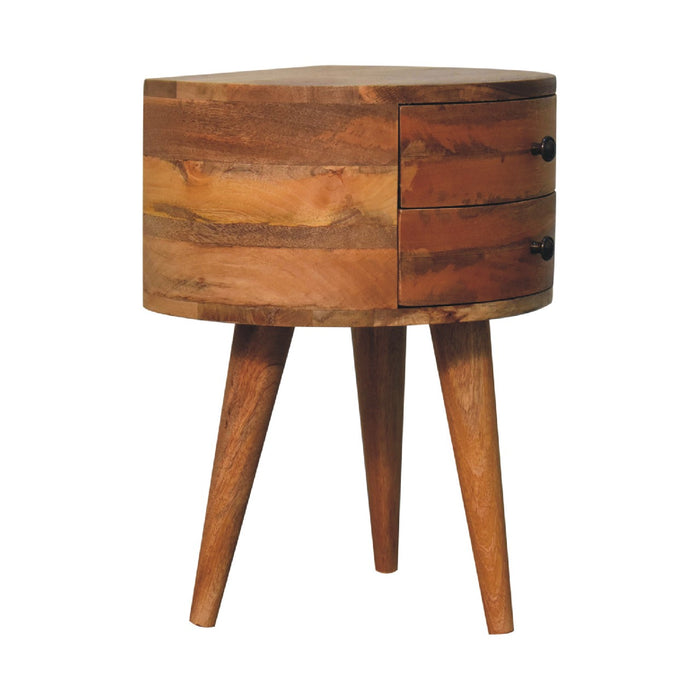 in3598 odyssey oak ish tripod bedside