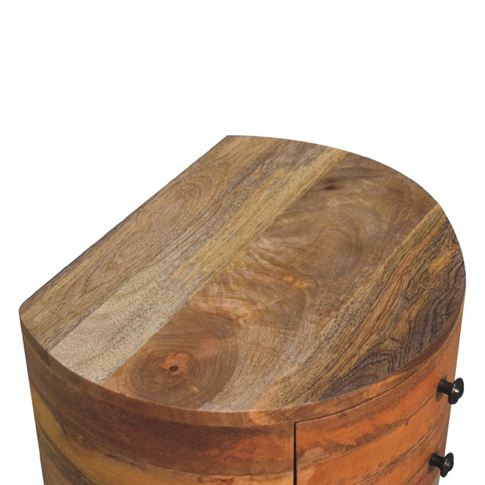 in3598 odyssey oak ish tripod bedside