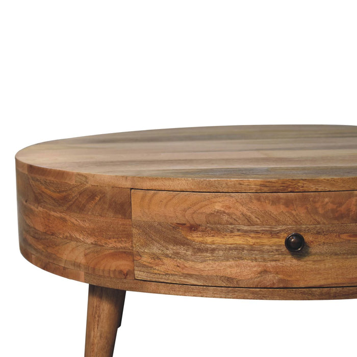 in3601 odyssey oak ish coffee table