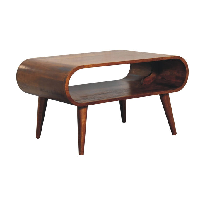 in3609 open chestnut coffee table