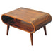 in3609 open chestnut coffee table