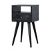 Mini Ash Black Bedside-1