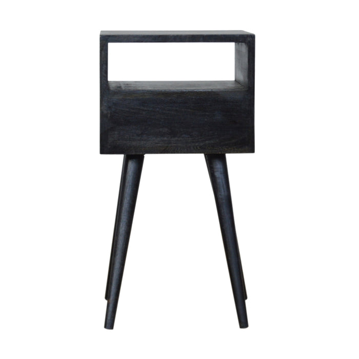 Mini Ash Black Bedside-8