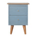 Blue Hand Painted Bedside-0