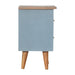 Blue Hand Painted Bedside-2