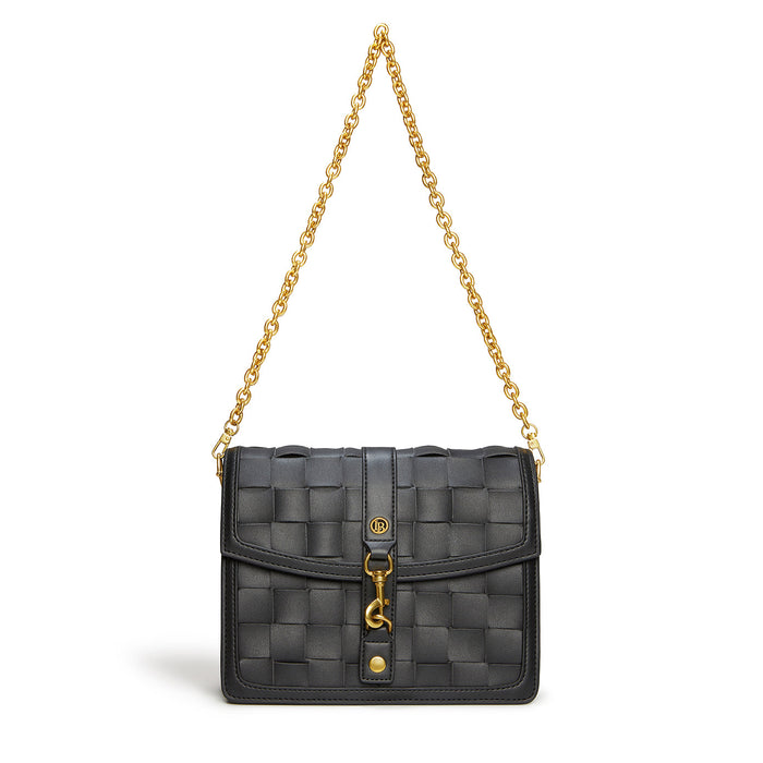 Daisy Black Vegan Shoulder & Crossbody Bag-8