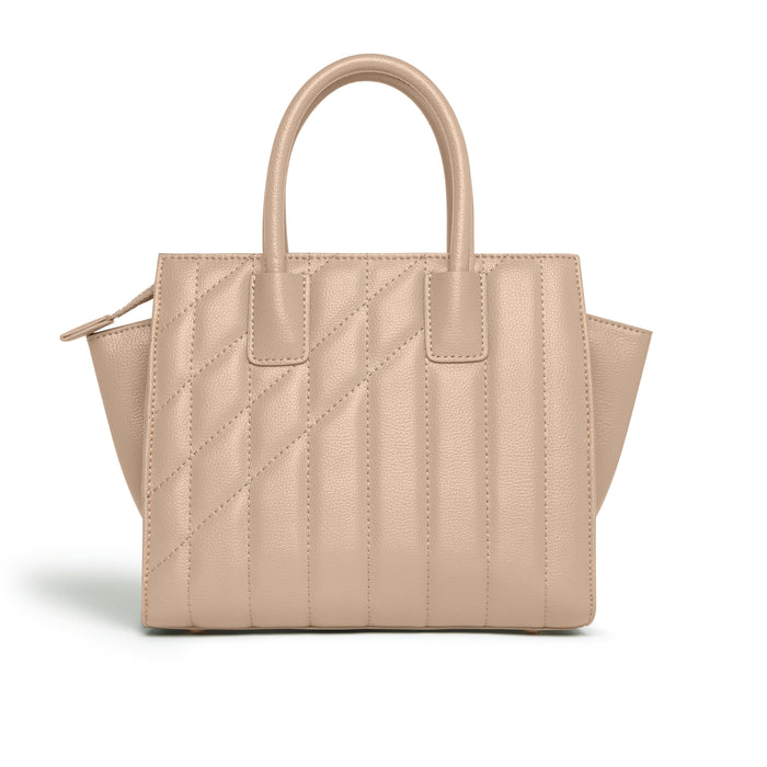 Mini Demi Tote Bag in Beige-3