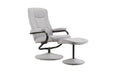 Memphis Swivel Chair & Footstool-3