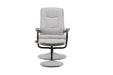 Memphis Swivel Chair & Footstool-5