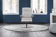 Memphis Swivel Chair & Footstool-2