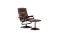 Memphis Swivel Chair & Footstool-3