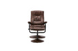 Memphis Swivel Chair & Footstool-5