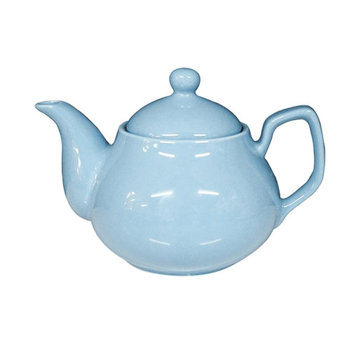 Porcelain Tea Pot Light Blue 15cm-0