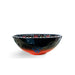 Handmade Ceramic Bowl Mexican Dark Green to Red 21cm-0