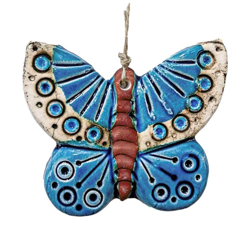 Handmade Ceramic Wall Decoration Butterfly 35cm-0