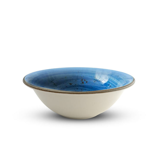 Porcelain Soup-Cereal Bowl Pebble Marine Blue 16cm-0