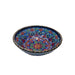 Handmade Ceramic Bowl Mexican Blue to Navy 21cm-1